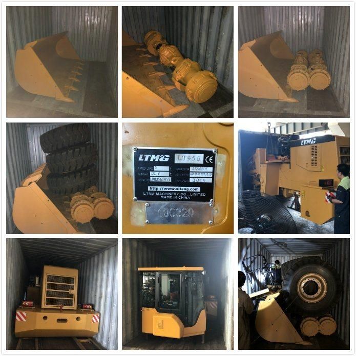 3m3 Bucket 956 958 Zl50 5ton Wheel Loader with Joystick for Sale