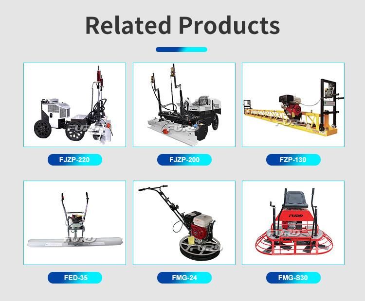 High Tech Self-Propelled Concrete Laser Screed Machine
