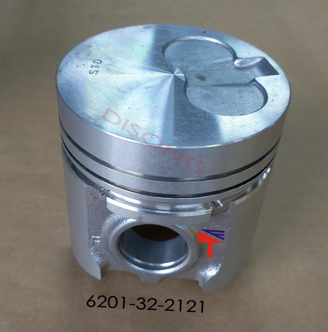 High-Performance Diesel Engine Engineering Machinery Parts Piston 6142-32-2110 for Engine Parts D20p-5 4D94 Generator Set