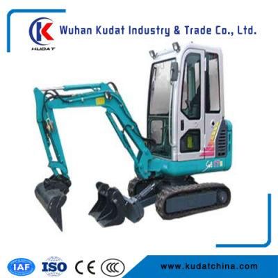 1800kgs Mini Crawler Excavator with 0.04cbm Bucket Ce Approved
