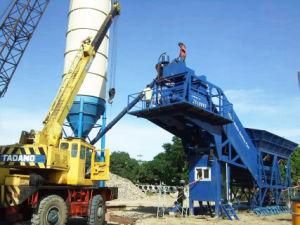 Yhzs60 Ready Mix Mobile Concrete Plant Rmc for Sale