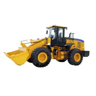 China 5 Ton Wheel Loader Compact Small Wheel Loader with Tipping Cabin 656D