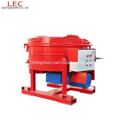 Capacity 500kg Refractory Pan Mixer Form China Factory
