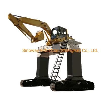 Track-Type Material Handler Sinoway Hybrid Crawler Gantry Material Handler