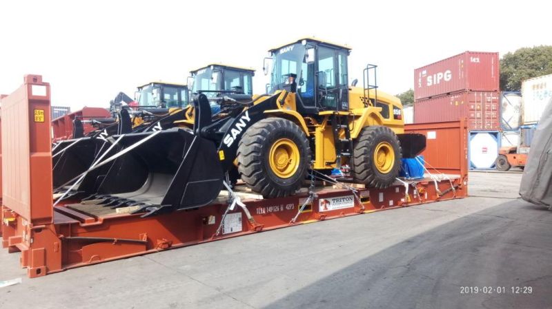 China Syl956h5 5ton Wheel Loader with 3cbm Bucket