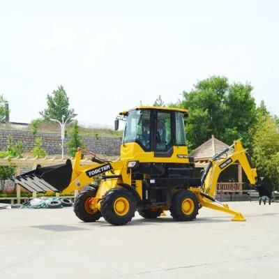 Price New 4 Wheel Drive Small Backhoe Loader for Sale