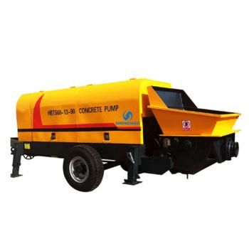 Hbts40r Hbts60r Hot Sale Construction Diesel Engine Concrete Pump for Floor Screed