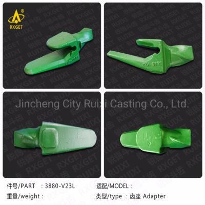 3882A-V29 V29ad V29syl Super V Excavator Bucket Teeth and Adapter