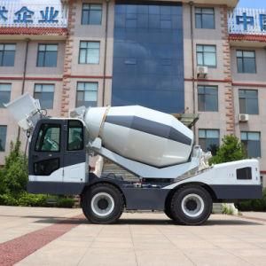 China Great Automatic Self-Feeding Diesel 1.0 1.5 2.5 3.5 Cbm Mobile Cement Concrete Mixer with Self Loading Truck Price