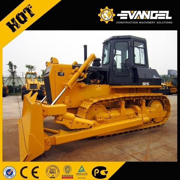 Shantui 160HP 17ton Crawler Bulldozer SD16 with Angle Blade