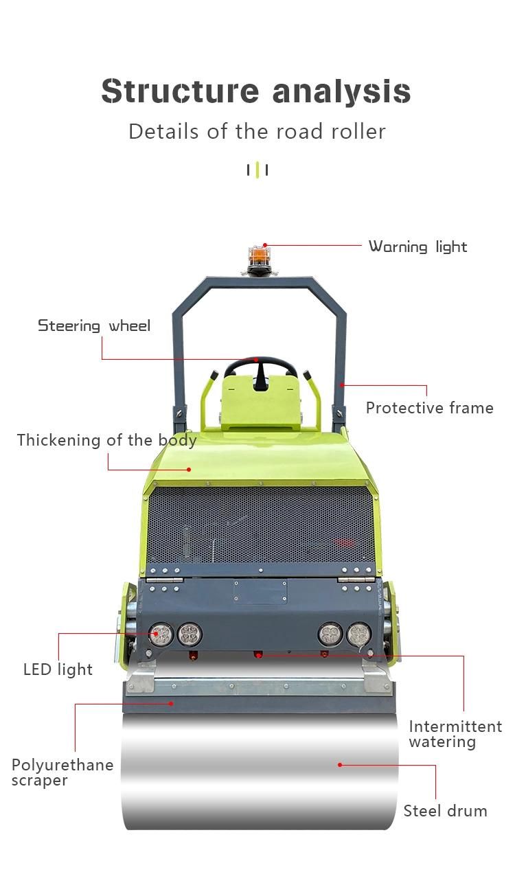Cheap Price Rubber Tire Asphalt Roller for Sale