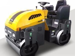 Hydraulic Station Driven Ride-on Hydraulic Vebratory Double Drum Road Roller