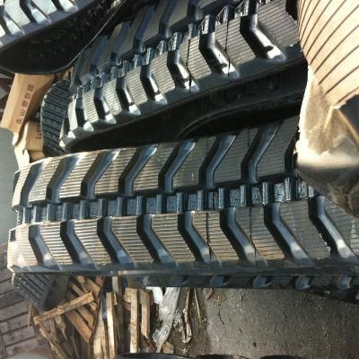 Excavator Rubber Track for Cat mm40b and Mitsubishi mm45 (400X72.5WX72)