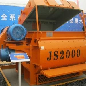 Twin-Shaft Concrete Mixture Machine (Js2000)