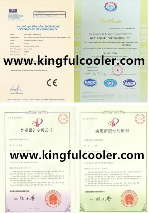 Excavator Oil Radiator Manufacture