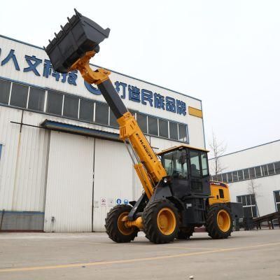 Eougem Agricultural Machinery 2000kg Wheel Telescopic Boom Loader with Ce