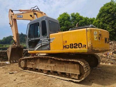 Used Excavator Kato HD820r Second-Hand Digger Mini Medium Crawler Backhoe Cheap Construction Machine