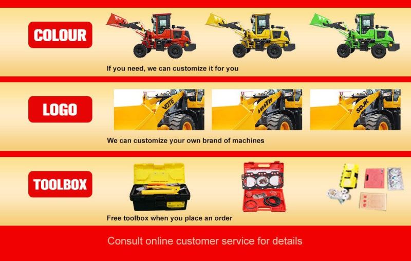 Manufacturer Mini Articulated Wheel Loader Price 1 Ton 1.5 Ton 2 Ton Made in China Mini Wheel Loader 3 Ton Telescopic Loader