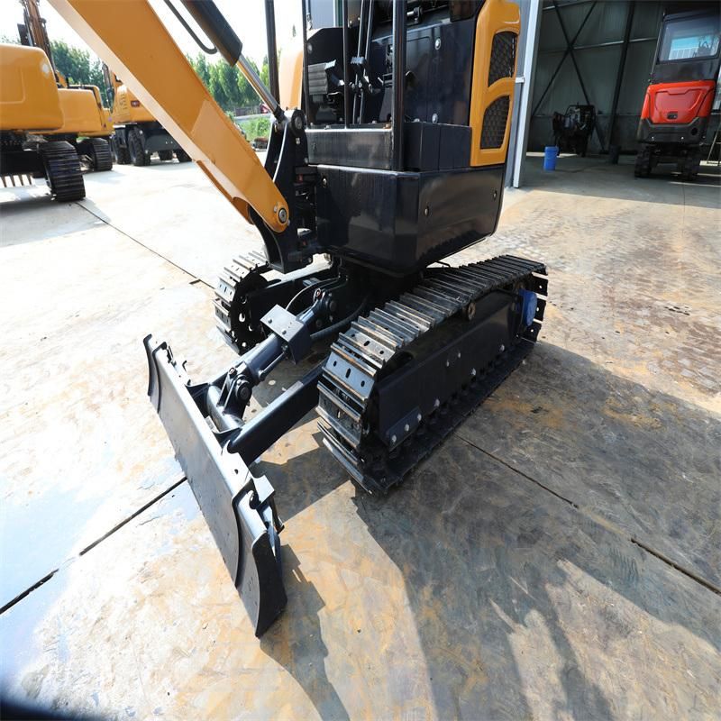 Ht18 Multifunctional Garden Farm Mini Digger 1.8 Ton Excavator with 0.06m3