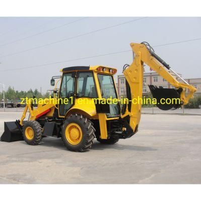 Chinese Made Mini Tractor Backhoe Loader Small Excavator Backhoe