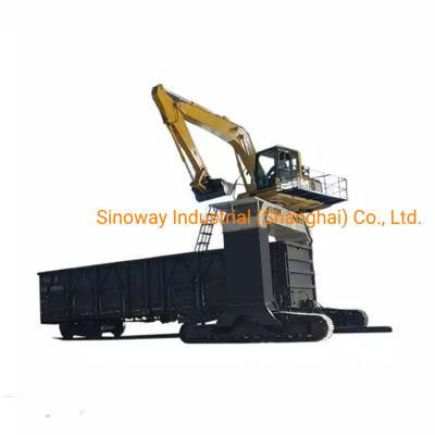 Hydraulic Track Material Handler for Coal Handling