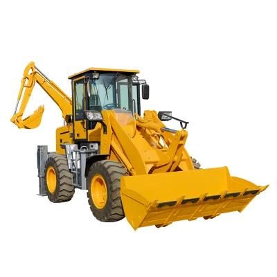 Professional High Load Excavator and Loader 5ton Backhoe 4X4
