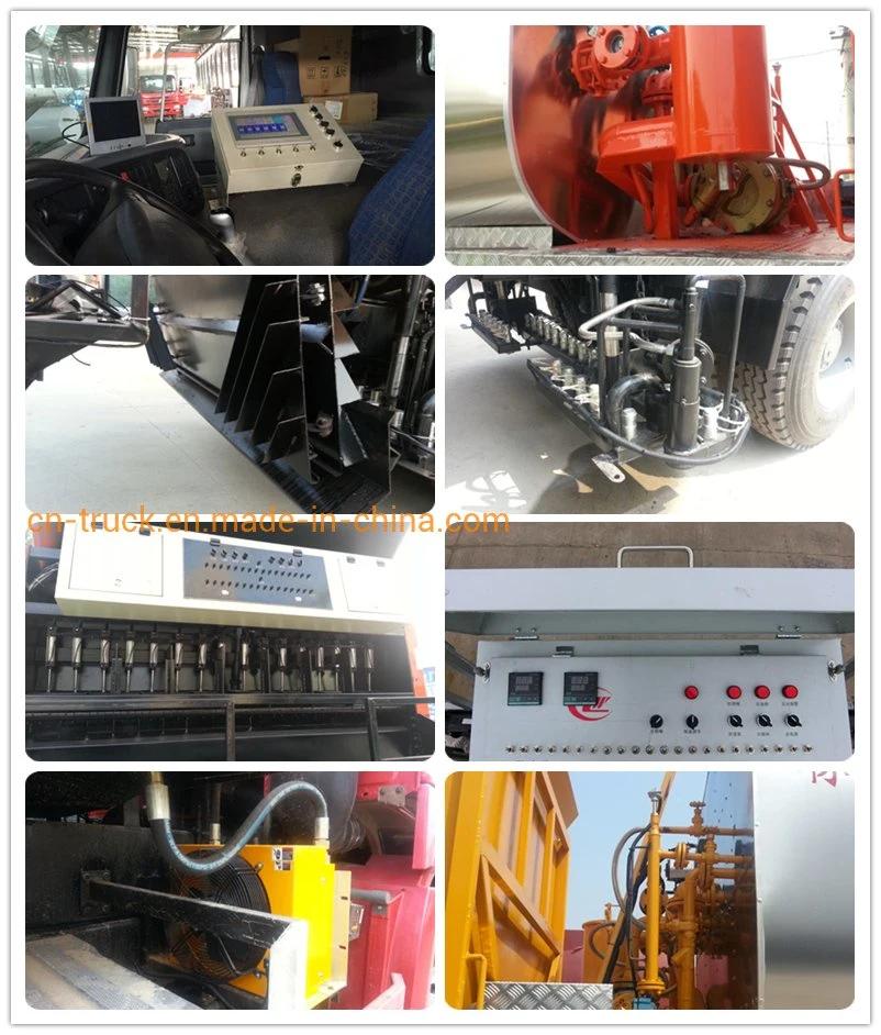 HOWO 12wheels 8X4 20mt Bitumen Gravel Spreader Chip Sealer Truck