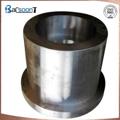 Customized Forged Steel Bushing with Flange for Engineering Machinery