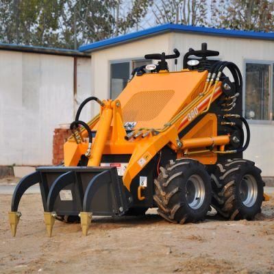 Strong Power 300kg Skid Steer Loader Mini Skid Steer Loader Garden