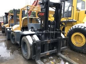 Fd80 Made in Japan 8 Ton Tcm Used Diesel Forklift on Sale