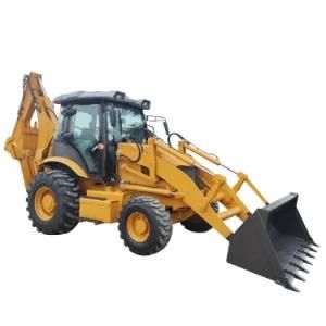 Chinese Heavy Equipment 8 Ton Excavator Loader 1cbm Bucket Capacity Backhoe Loader for Sale