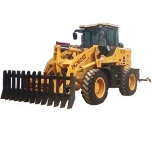 CE approved Hydraulic Wheel Loader Stick Rake for sale