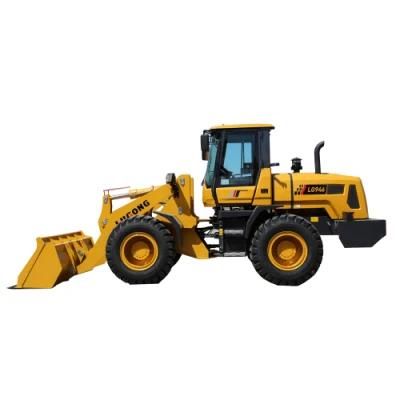 Lugong 2.5 Ton Mini Wheel Loader Small Loader with 92kw Engine