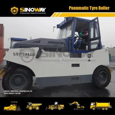 High Quality 16ton Small Road Roller 130HP Tyre Compactor Roller Price