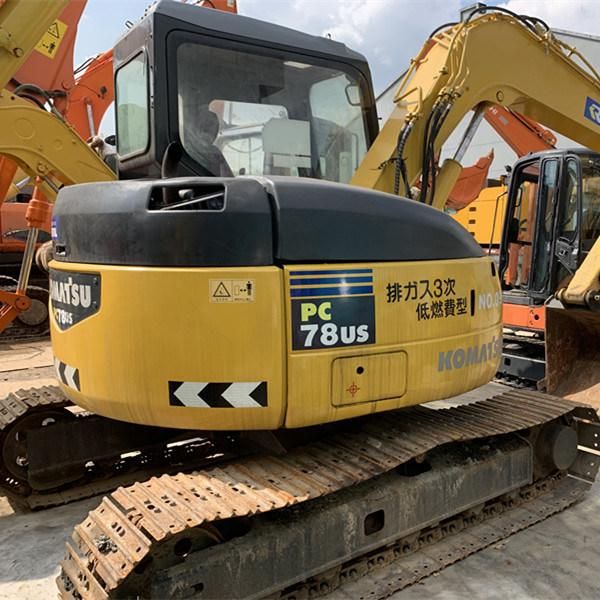 High Quality and Good Condition Hot Sale Used/Second Hand Komats PC78/PC25/PC35/PC55/PC60/PC70/PC120 Excavator/Hydralic Excavators/Crawler Excavator/Digger