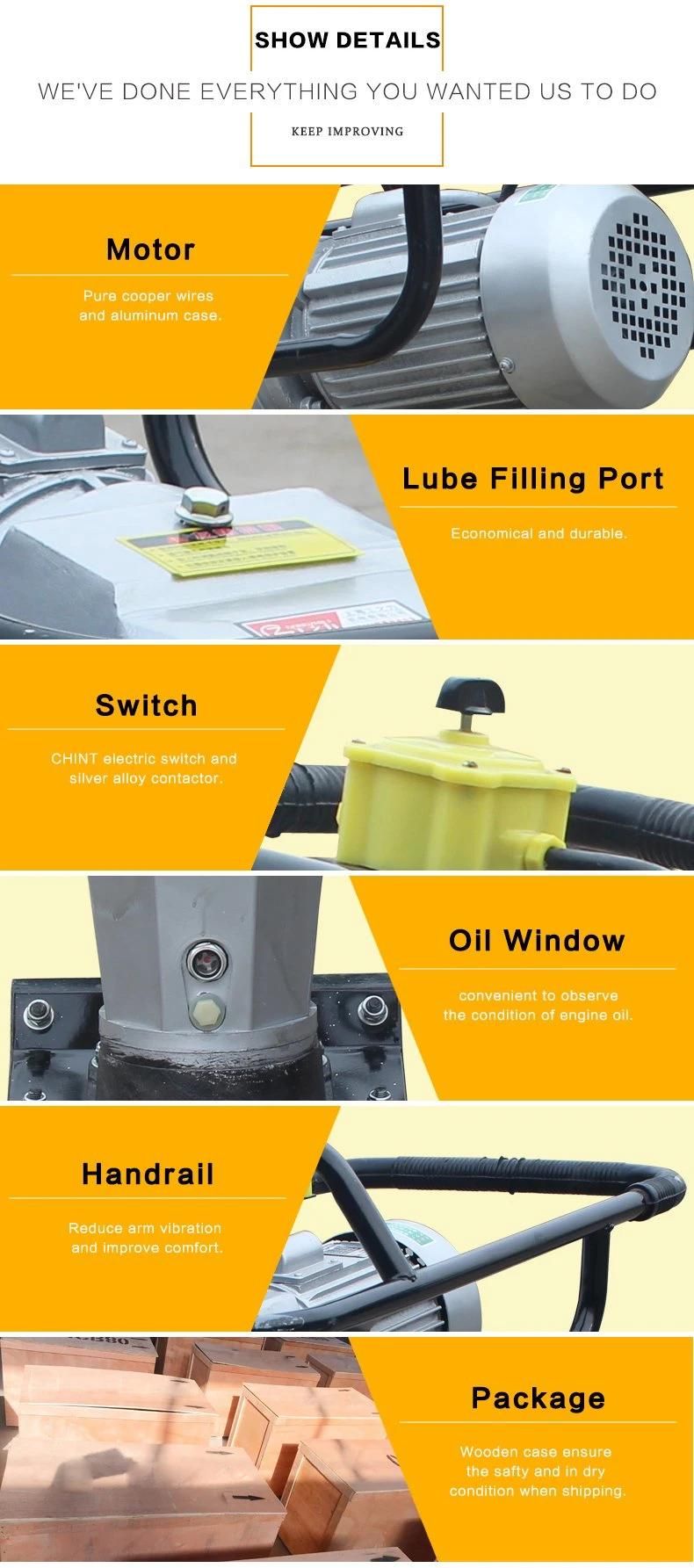 Electric Engine Tamper Rammer 90 Type Vibration Tamping Rammer with Bellows