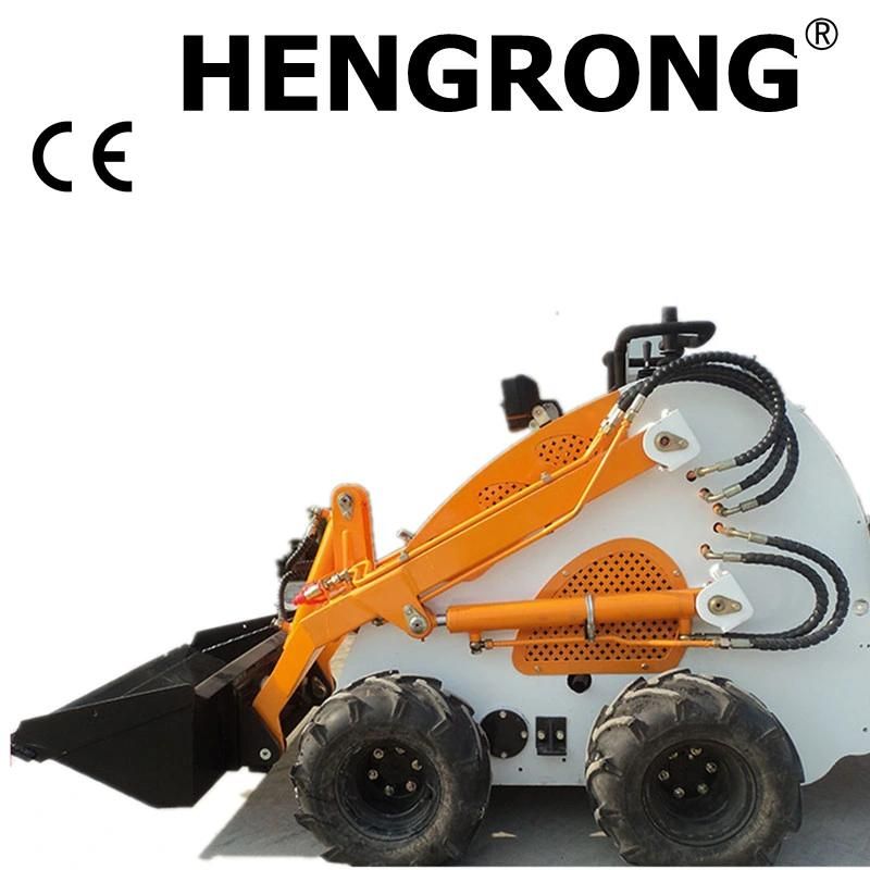 23HP Ce Mini Dumper with Pallet Fork Digger Auger Trencher