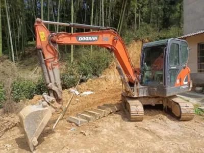 Used Cheap Doosan Dx55-9 Mini Excavator High Quality for Sale