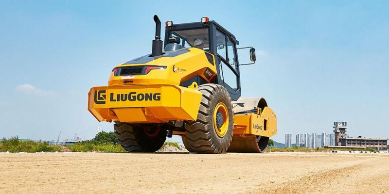 Liugong 6114e Hydraulic 14 Ton Single Drum Vibratory Road Roller for Construction
