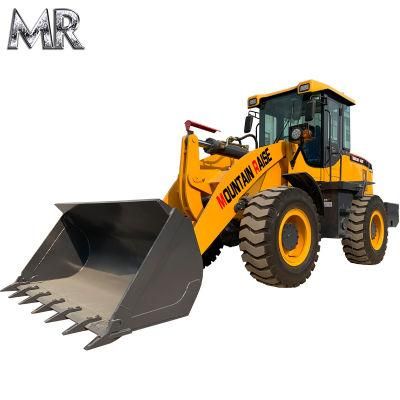 Standard Stone Bucket Zl30 3ton Big Wheel Loader for Sale