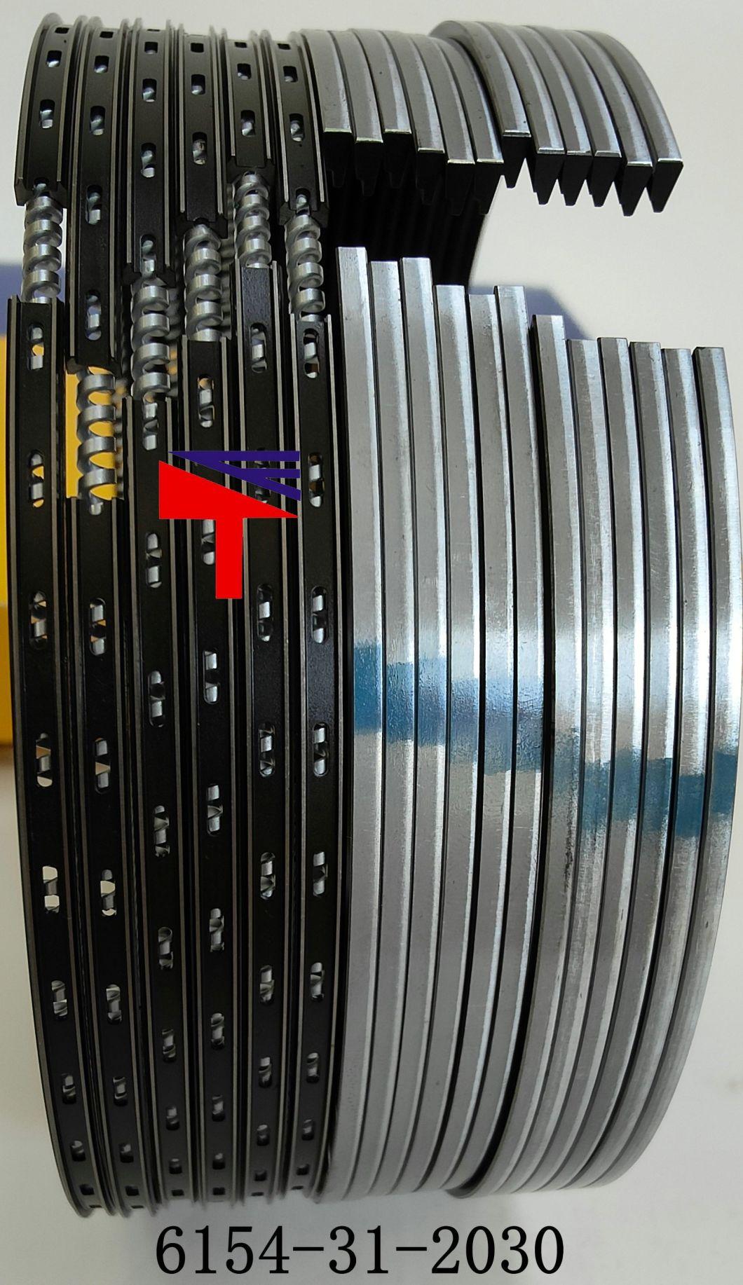 High Quality Diesel Engine Mechanical Parts Piston Ring 6154-31-2030 for Excavator Parts PC400-7 Wheel Loaders Parts Wa470-5 Engine Parst SAA6d125e-3