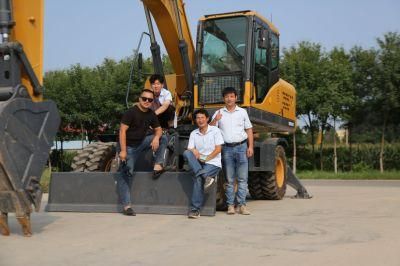 China Cheap Price SD160W Wheel Excavator