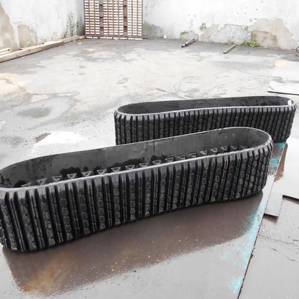 Terex Asv RC50 RC60 PT50 PT60 257 257b Loader Rubber Track 15"*4"*42 with No Teeth