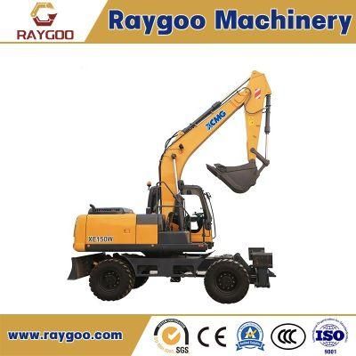 China XCMG Wheel Excavator Xe150wb 15 Tons Hydraulic Excavator Machine Price (more models for sale)