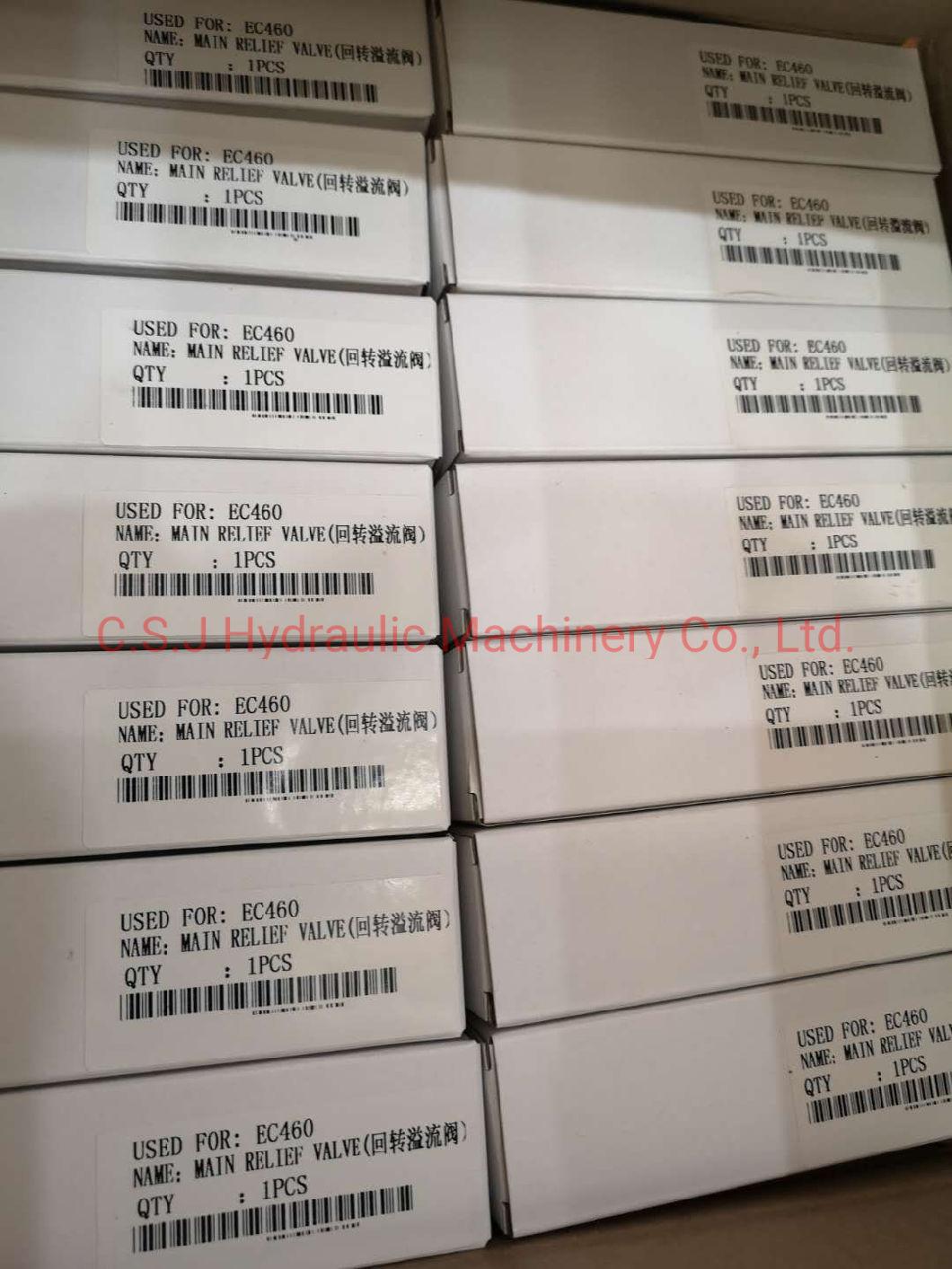 Excavator Parts M5X130/180 Kawasaki Rotary Motor Relief Valve