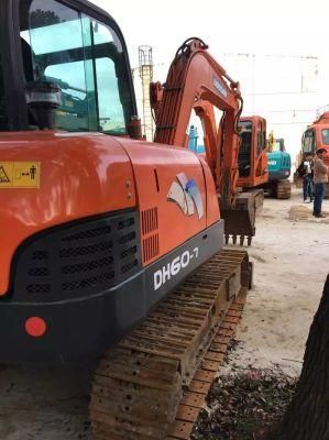 Used Mini Crawler Dosan Dh60-7/55 Excavators /Low Price /High Quality Hot Sale