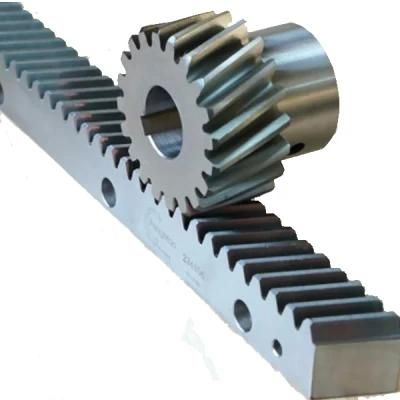 Flexible Nylon Stainless Steel Plastic Ground Helical Spur Metric Window Gate Opener Pinion Gear Rack for Continuous Mounting