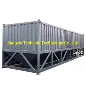 500t Movable Portable Horizontal Cement Silo