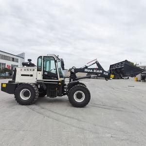 Construction Machinery Hydraulic Transmission System 1.5ton Front End Wheel Loader