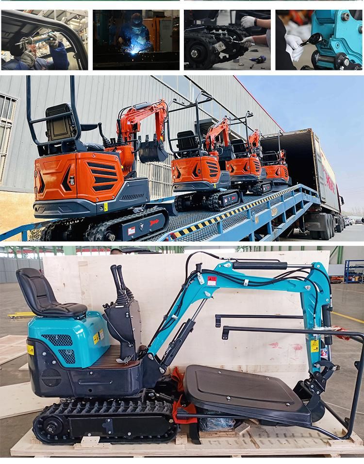 Chinese Mini Excavator Small Digger Import Mini Excavator 1 Ton 2 Ton for Sale Mini Crawler Excavator Prices